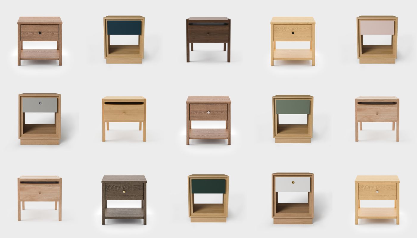 Upgrade Your Bedroom with a Nightstand Featuring a Convenient Locking Drawer